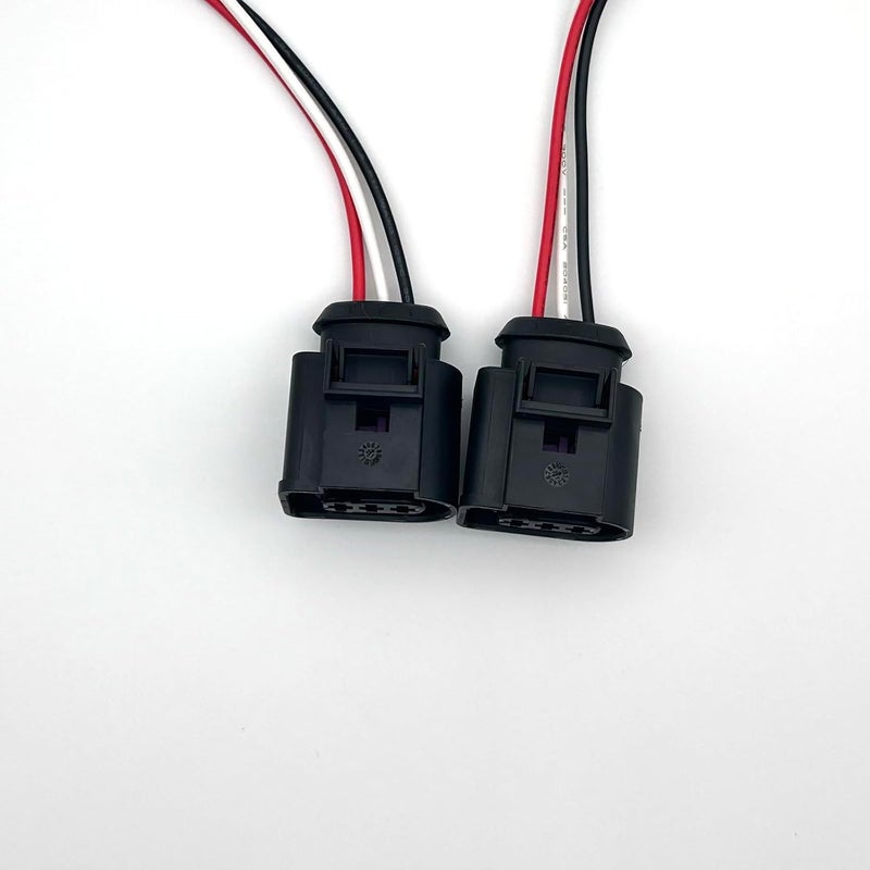 AUOSTMO Compatible with Audi, Volkswagen 2009-2018, and Bentley High-Pressure Fuel Sensor Connector Harness Pigtail 4D0971993 2pcs - Image 4